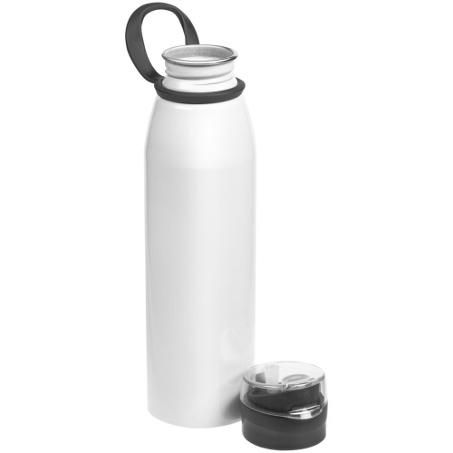 Спортивная бутылка для воды Korver, белая фото 2