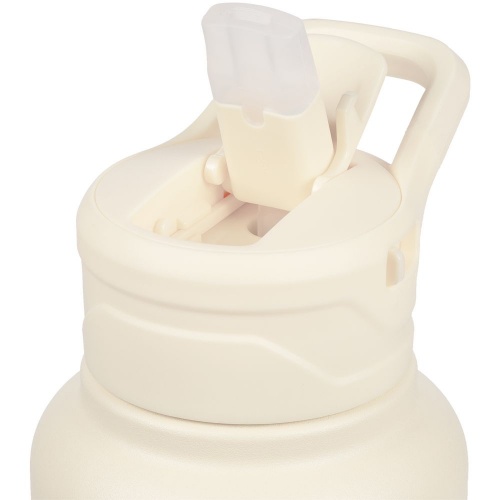 Термобутылка Fujisan XL, белая (молочная) фото 6