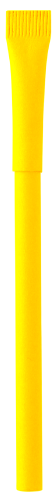 Бумажная ручка, жёлтая фото 3