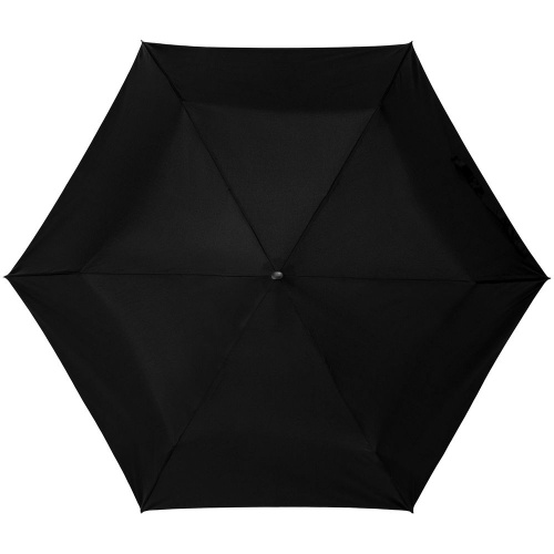 Зонт складной Nicety, черный фото 2