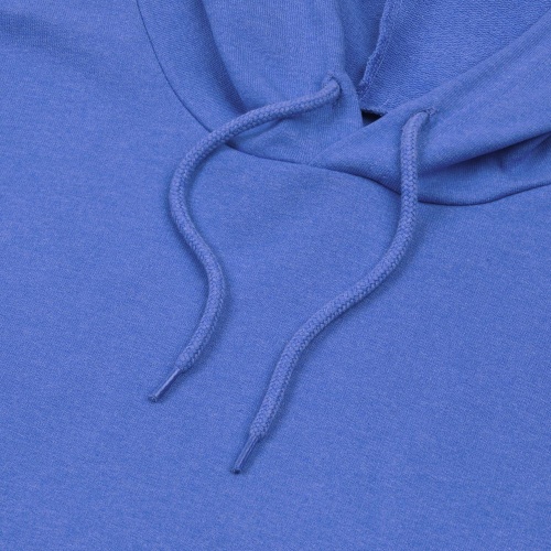 Толстовка с капюшоном унисекс Hoodie, ярко-синий меланж фото 3