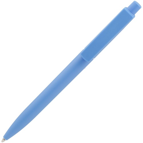 Ручка шариковая Crest, голубая фото 3