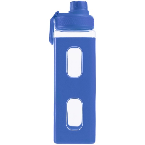 Бутылка для воды Square Fair, синяя фото 3