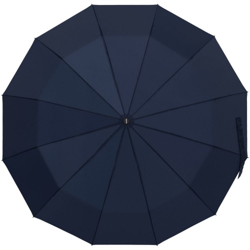 Зонт складной Fiber Magic Major, темно-синий фото 2