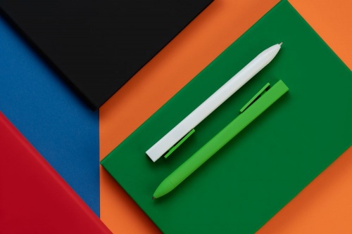 Ручка шариковая Swiper SQ Soft Touch, зеленая фото 6