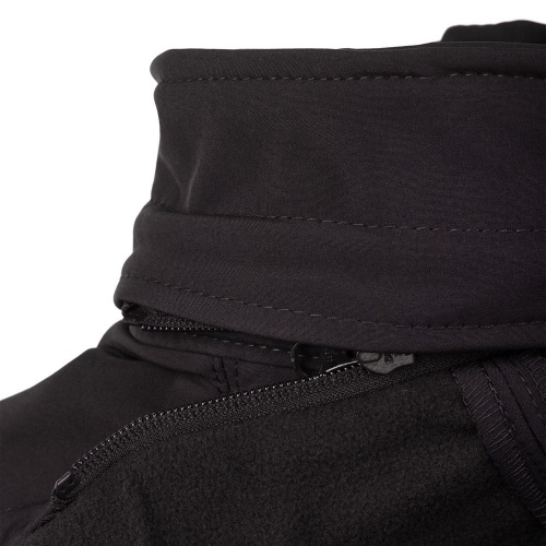 Куртка мужская Hooded Softshell черная фото 4