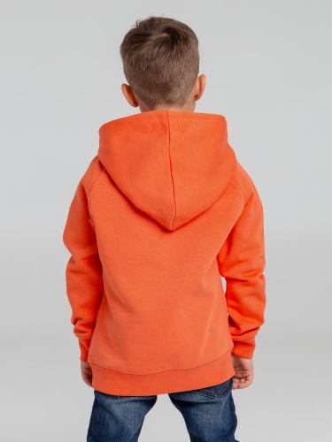 Толстовка детская Stellar Kids, оранжевая фото 5