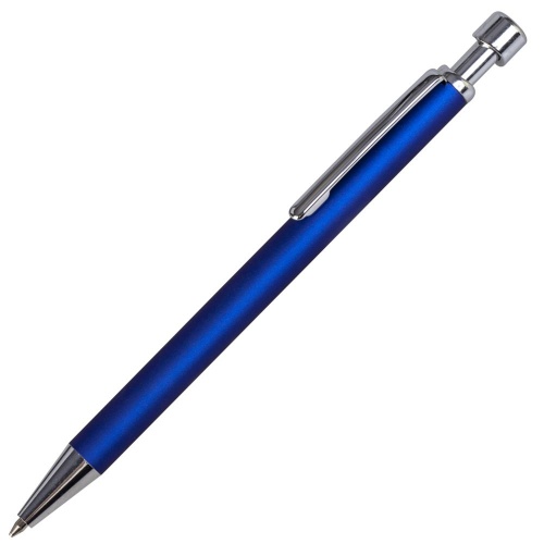 Набор Join: футляр для визиток и шариковая ручка, синий фото 4