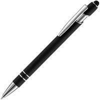Ручка шариковая Pointer Soft Touch со стилусом, черная
