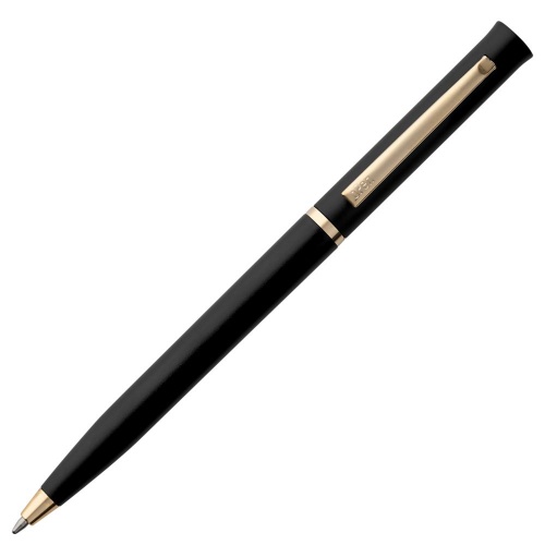 Ручка шариковая Euro Gold, черная фото 3