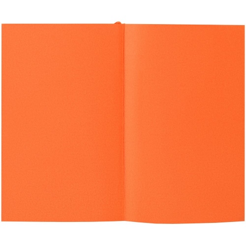 Ежедневник Flat Mini, недатированный, оранжевый фото 3