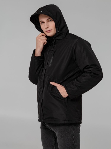 Куртка с подогревом Thermalli Pila, черная фото 17