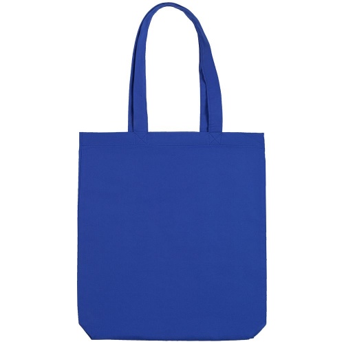 Холщовая сумка «Вот табурет», ярко-синяя фото 3