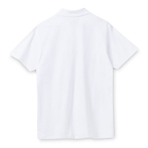Рубашка поло мужская Spring 210, белая фото 2