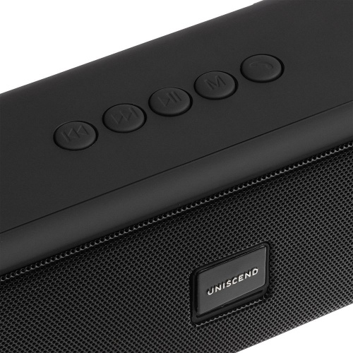 Беспроводная стереоколонка Uniscend Roombox, черная фото 10
