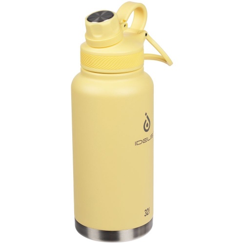 Термобутылка Fujisan XL, желтая фото 7