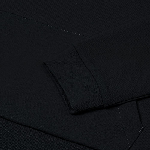 Толстовка на молнии с капюшоном Siverga Heavy 2.0, черная фото 3