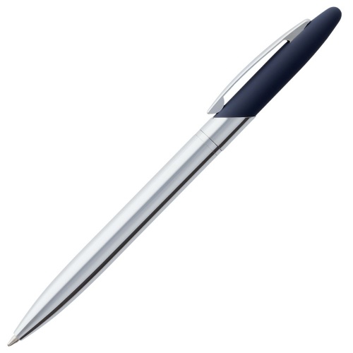 Ручка шариковая Dagger Soft Touch, синяя фото 2