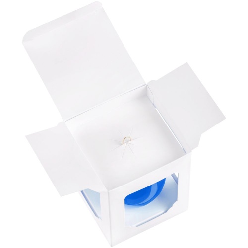 Елочный шар Gala Night в коробке, синий, 6 см фото 5