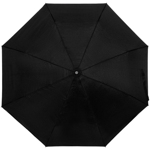 Зонт складной Ribbo, черный фото 2