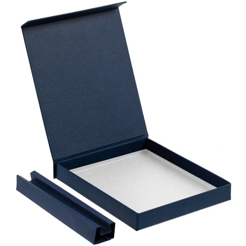 Коробка Shade под блокнот и ручку, синяя фото 2