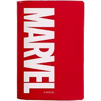 Обложка для паспорта Marvel, красная