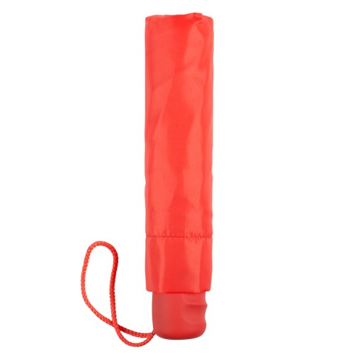 Зонт складной Basic, красный фото 4