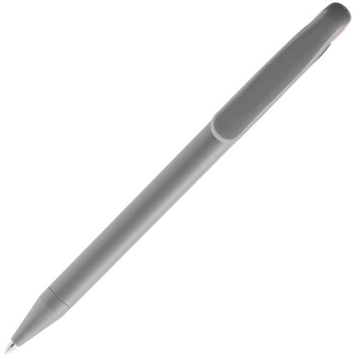 Ручка шариковая Prodir DS1 TMM Dot, серая с красным фото 4