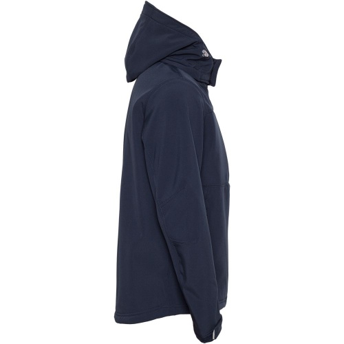 Куртка мужская Hooded Softshell темно-синяя фото 2