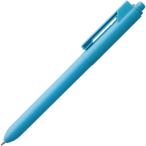 Ручка шариковая Hint, голубая фото 2