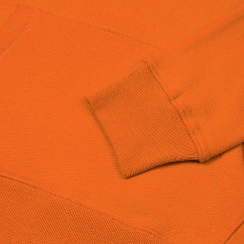 Толстовка с капюшоном унисекс Hoodie, оранжевая фото 4