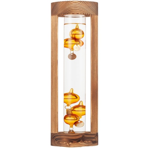 Термометр «Галилео» в деревянном корпусе, неокрашенный фото 2