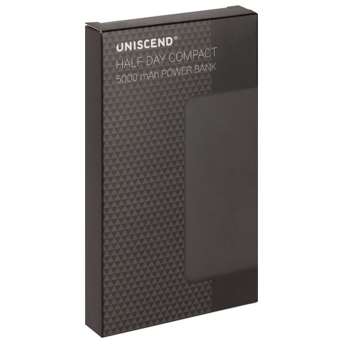 Внешний аккумулятор Uniscend Half Day Compact 5000 мAч, черный фото 6
