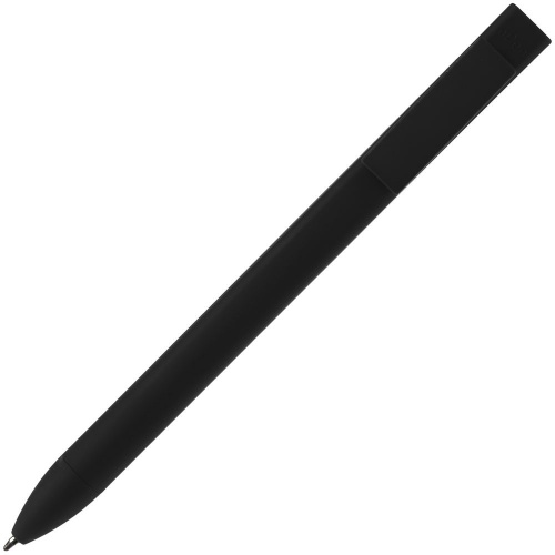 Ручка шариковая Swiper SQ Soft Touch, черная фото 2