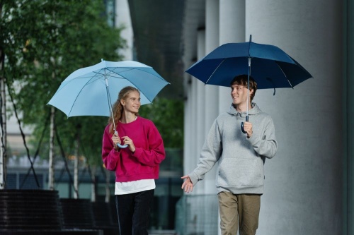 Зонт-трость Promo, голубой фото 5