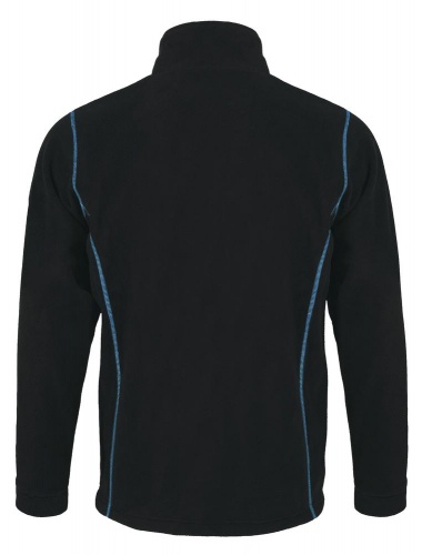 Куртка мужская Nova Men 200, черная с ярко-голубым фото 2