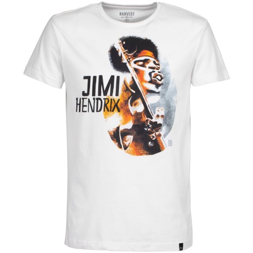 Футболка «Меламед. Jimi Hendrix», белая фото 2