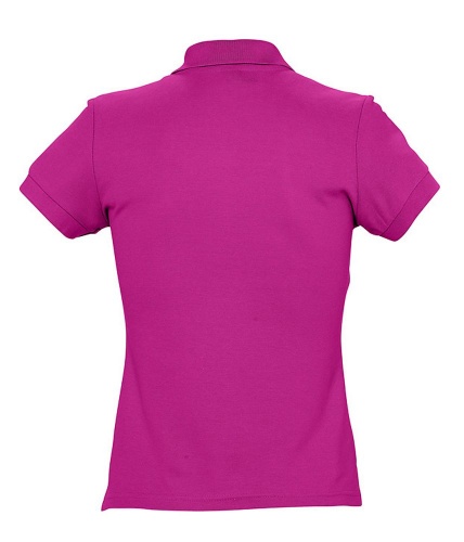 Рубашка поло женская Passion 170, ярко-розовая (фуксия) фото 2