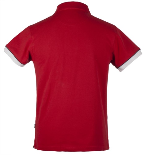 Рубашка поло мужская Anderson, красная фото 2