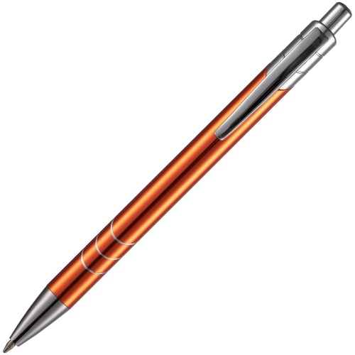 Ручка шариковая Undertone Metallic, оранжевая фото 4