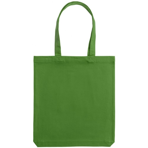 Холщовая сумка «ХЗ», ярко-зеленая фото 3