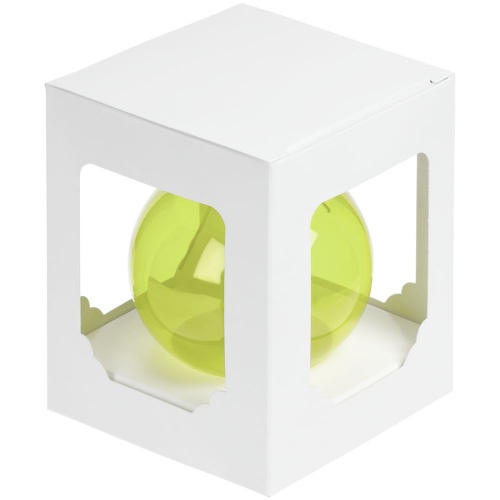 Елочный шар Gala Night в коробке, зеленый, 6 см фото 4