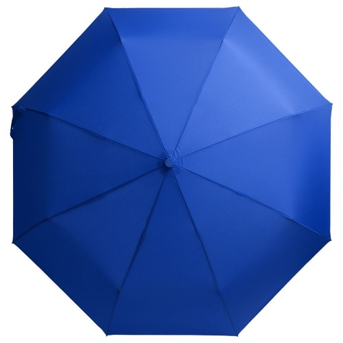 Зонт складной AOC, синий фото 3