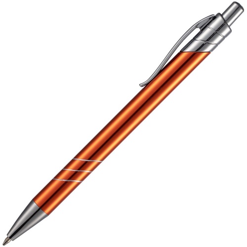 Ручка шариковая Undertone Metallic, оранжевая фото 2