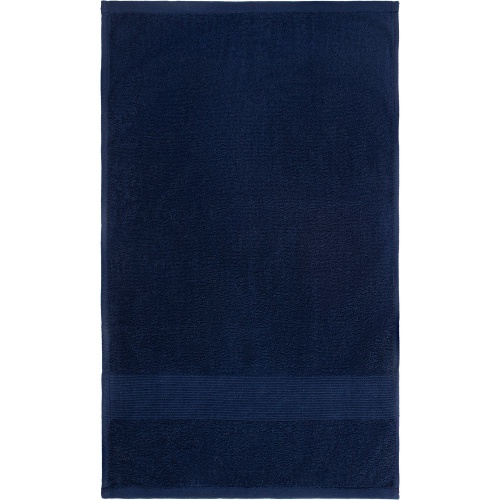 Полотенце махровое «Тиффани», среднее, синее (спелая черника) фото 3