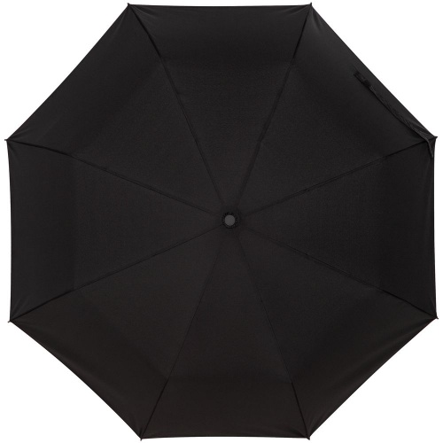 Зонт складной Big Arc, черный фото 2