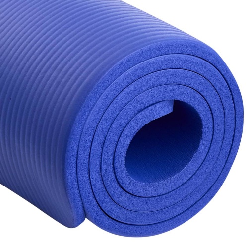 Коврик для йоги и фитнеса Intens, синий фото 2