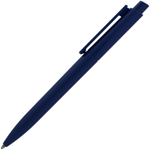 Ручка шариковая Crest, темно-синяя фото 2