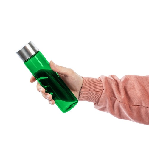 Бутылка для воды Misty, зеленая фото 3