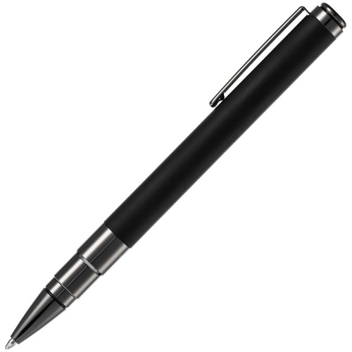 Ручка шариковая Kugel Gunmetal, черная фото 2